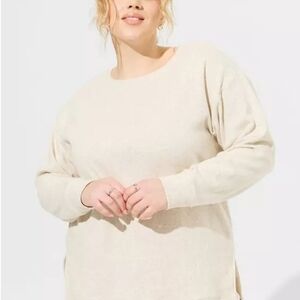 2x Torrid Tunic Sweatshirt Nwt